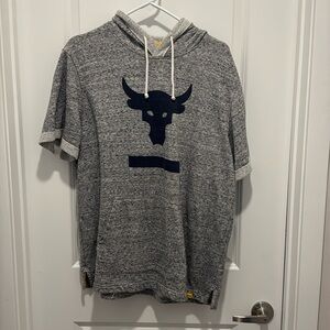 Under armor Rock short sleeve hoodie XL